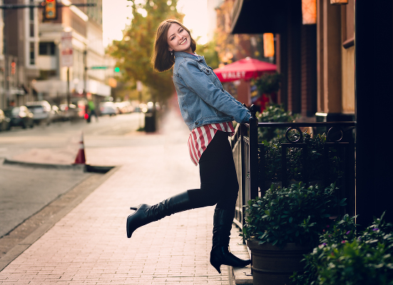 fort worth senior session